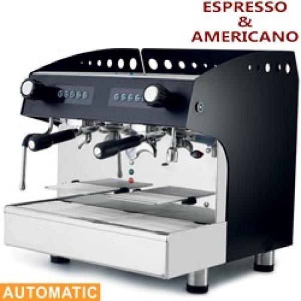 COMPACT/2EB (25) Espressomaschine 2-gruppig, automatisch - SCHWARZ